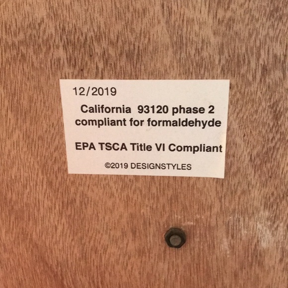 Rae Dunn 2 tier wall hanging mail filer rustic farmhouse wood metal inbox outbox - Picture 8 of 10